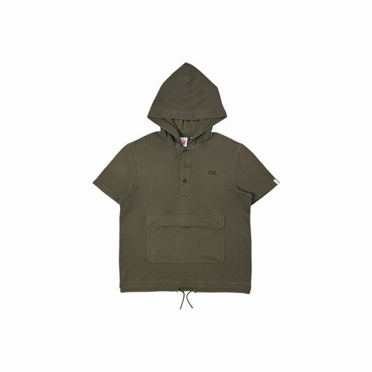 Lacoste Live Hooded Top Men’s Medium Khaki Green