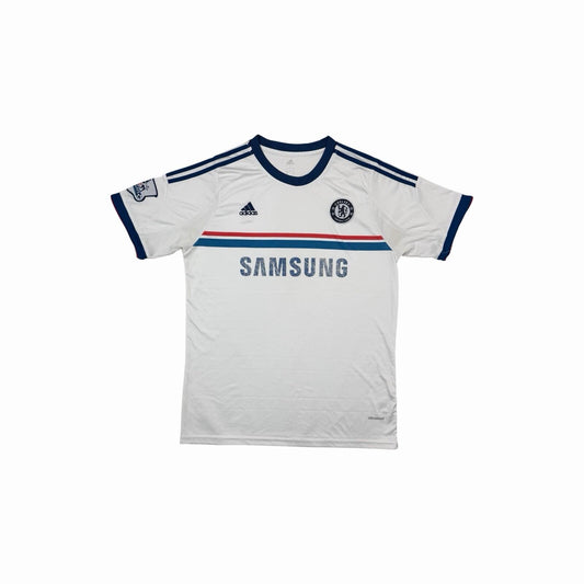 2013-2014 Chelsea Away Shirt Men’s Large White Adidas Football Shirt Jersey