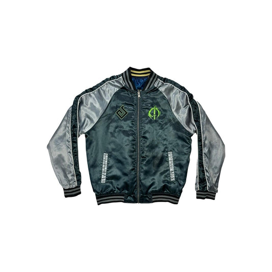 AW18 Overwatch Genji Reversible Bomber Jacket Men’s Small Satin Blizzard Games