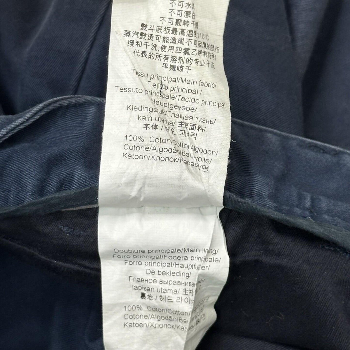 Vintage Kenzo Chino Shorts Navy Blue Men’s 32w