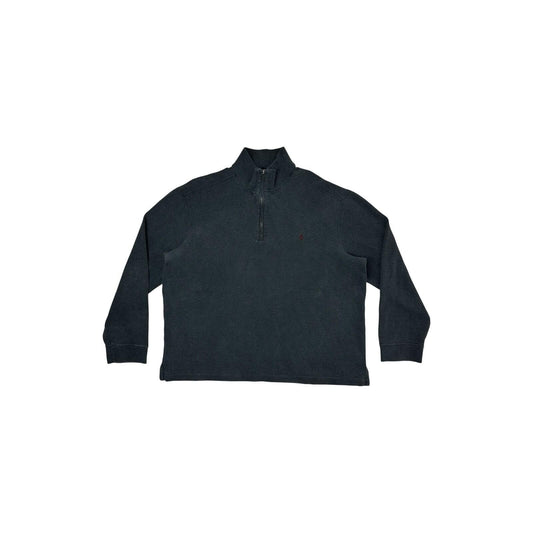 Polo Ralph Lauren Quarter Zip Jumper Men’s Large Grey/Blue