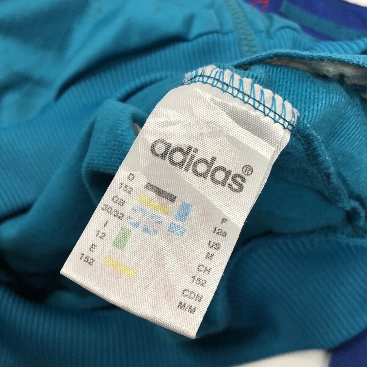 Vintage Adidas Track Jacket Women’s Small Green, White And Blue