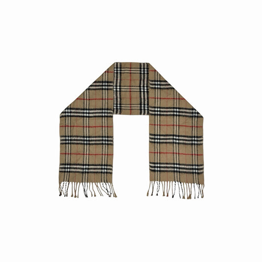 Vintage Burberry Novacheck Scarf Multicoloured Unisex
