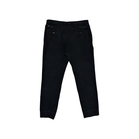 Vintage Dolce And Gabbana Women’s Trousers 29w Black Slim Fit Made In Italy