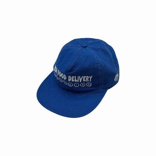 NWT Woodbird Cap Blue Koi Delivery Logo Embroidered