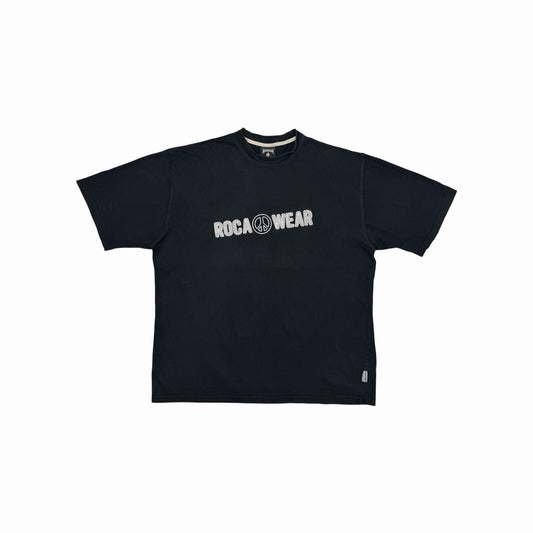 Vintage Rocawear T-Shirt Men’s XXL Black Embroidered Logo