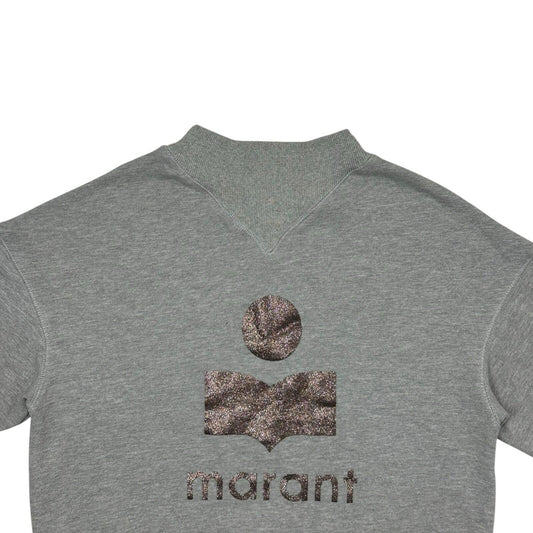 SS23 Isabel Marant Mobyli Grey Sweatshirt Women’s XS Made In Portugal