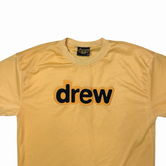 SS21 Drew House Mesh Top Men’s Medium Yellow Tangerine
