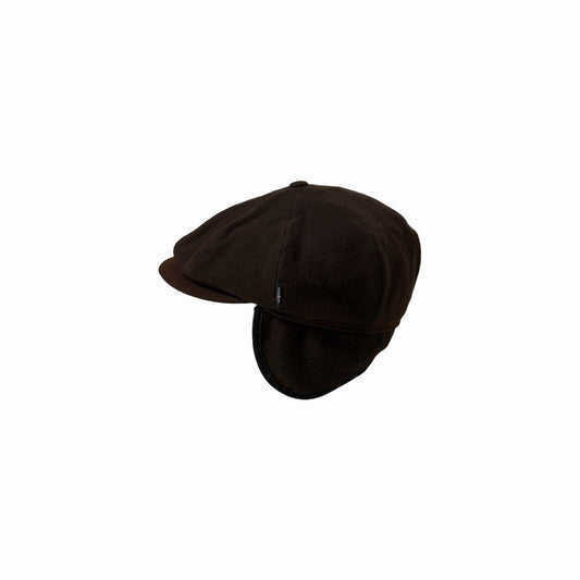 Wigens Newsboy Cap Brown Wool Men’s Large 59 Made In Sweden