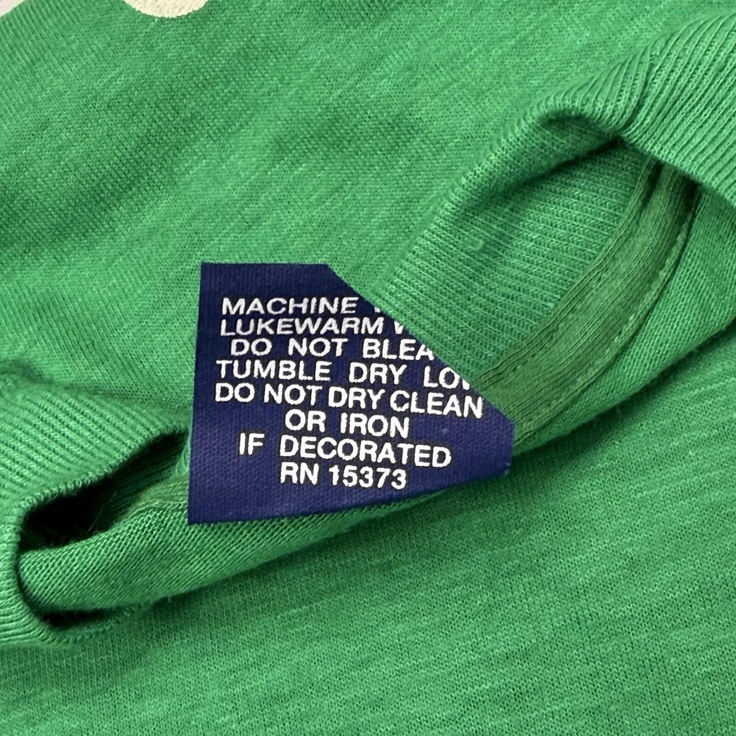Vintage 80’s Auto Worker T-Shirt Men’s Green Single Stitch Made In USA