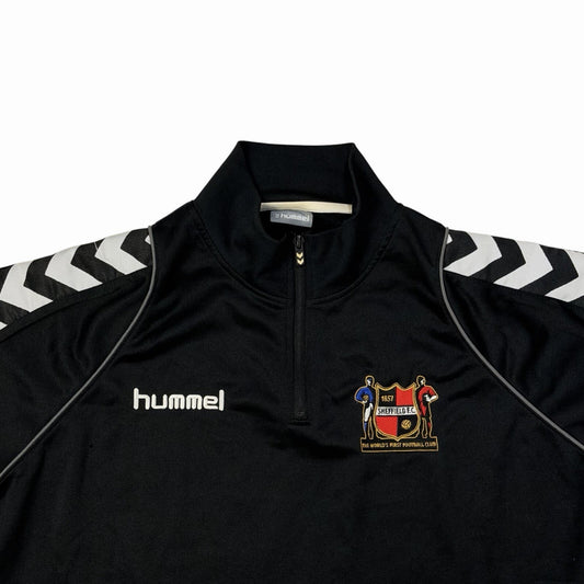 Sheffield FC Sports Top Men’s XL Black Hummel Pull Over Training