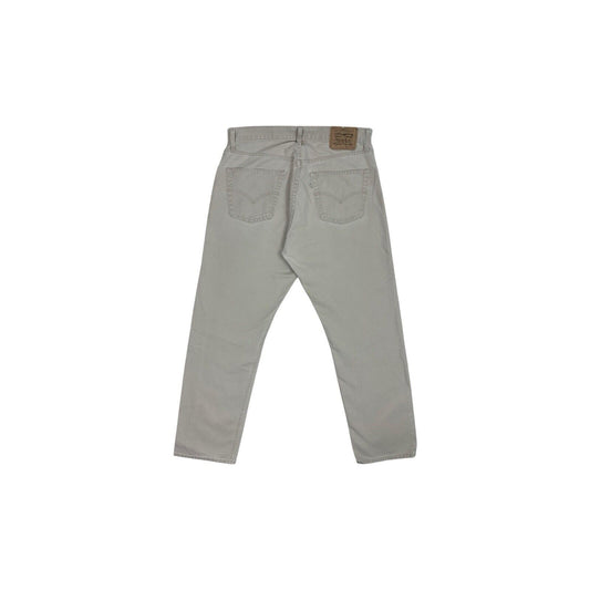Vintage Levi’s 517 Straight Leg Jeans 36w 32l Light Beige Denim 90's
