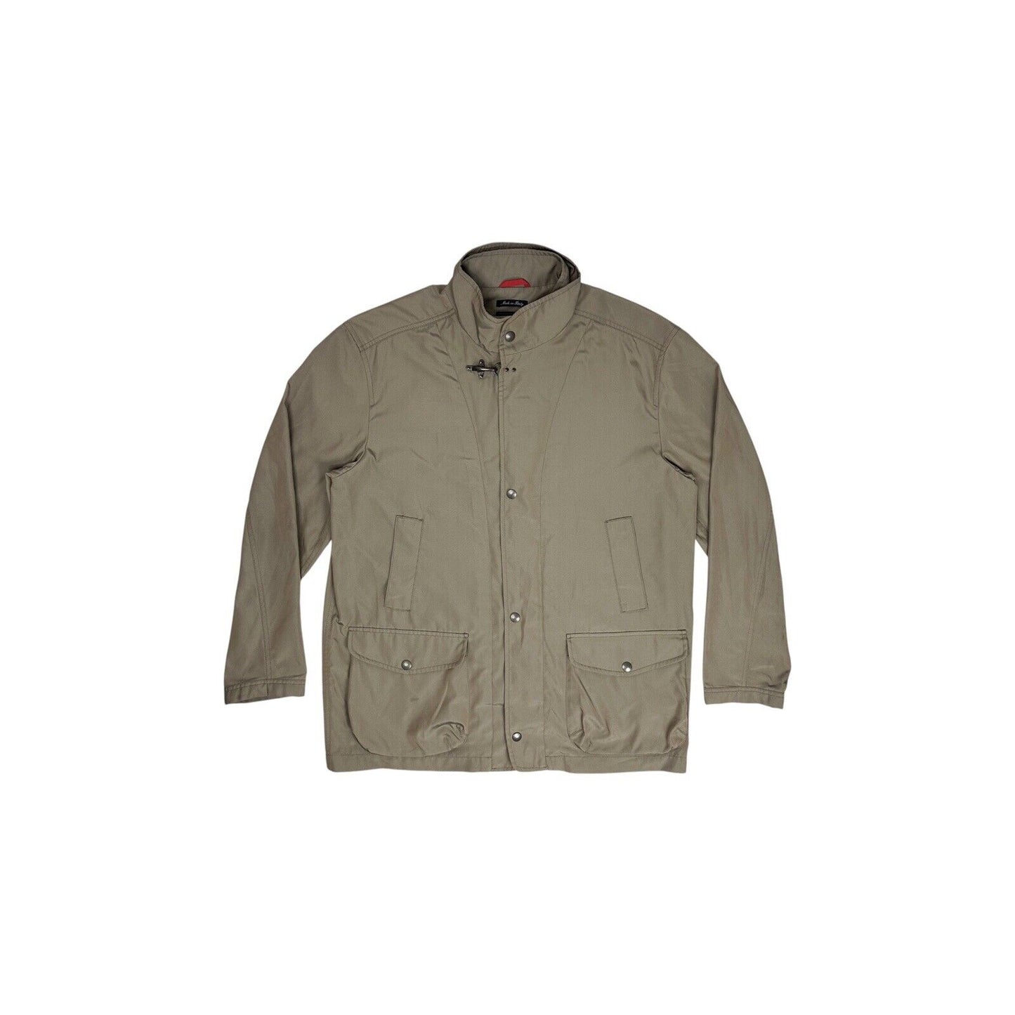 00’s Fay Utility Jacket Beige Men’s XXXL Slim Fit Made In Italy