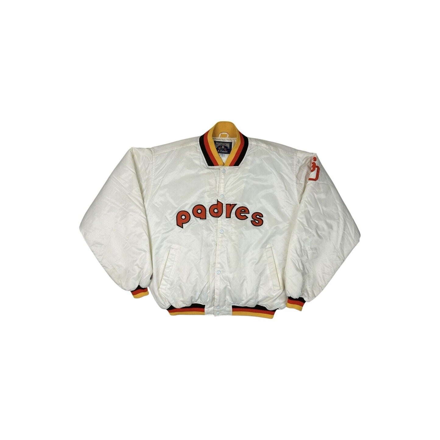 Vintage San Diego Padres Jacket Cooperstown Collection by Majestic Korea XXXL