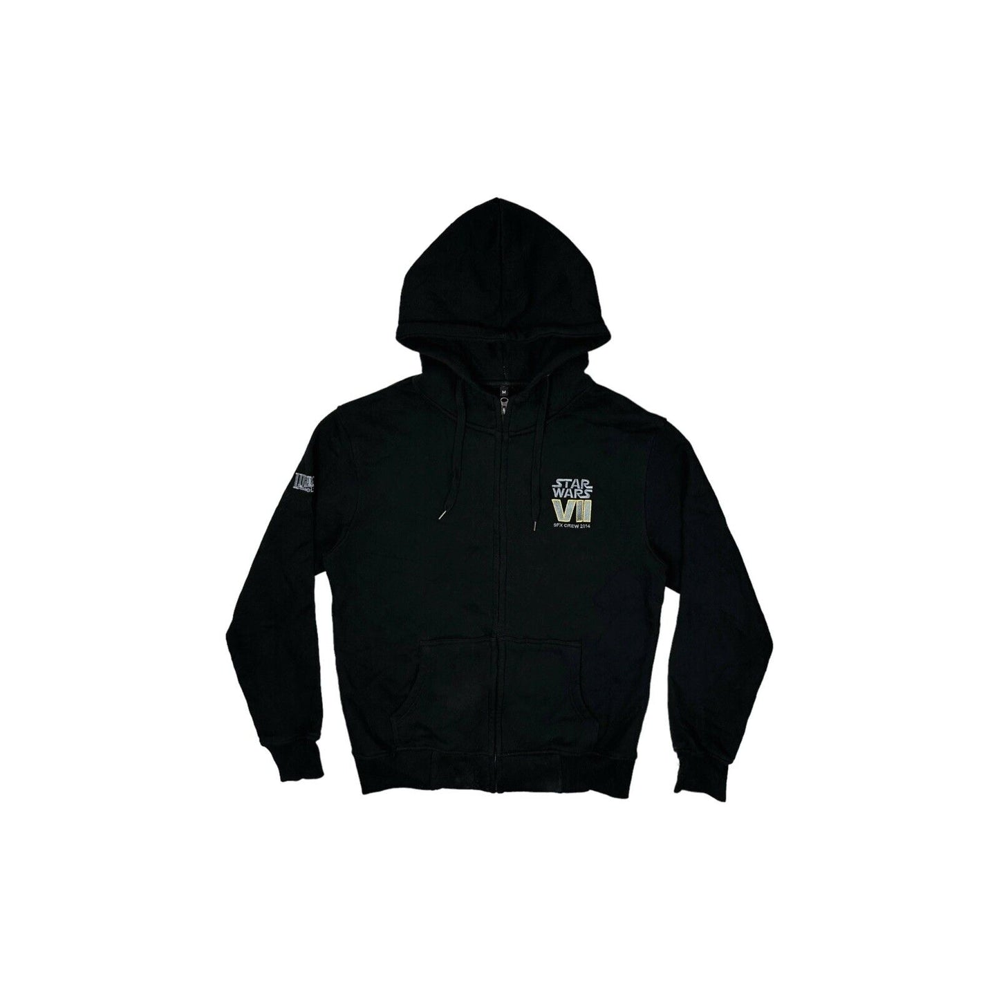 2014 Star Wars Episode VII SFX Production Crew Hoodie Black Men’s Medium