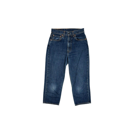 Vintage Levi’s 544 Blue Denim Cropped Jeans 30w 22l Women’s