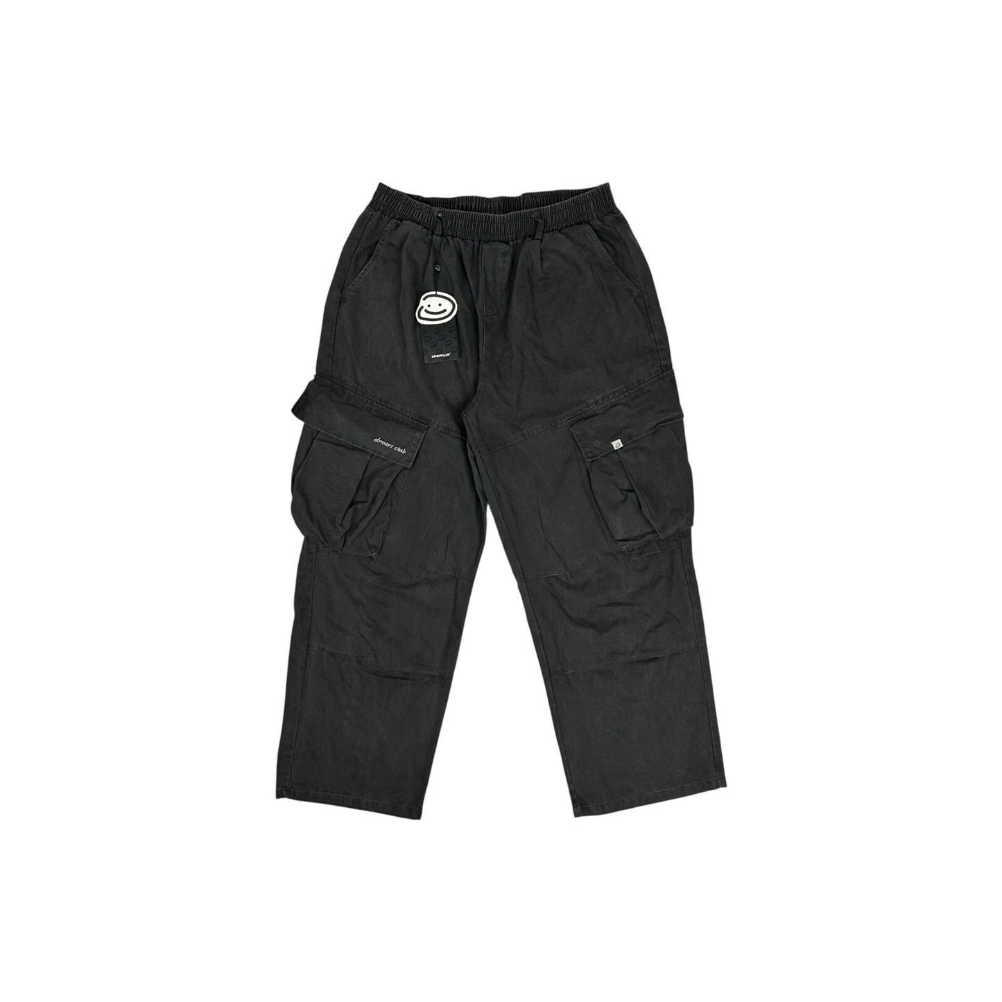 NWT Drmers Club Baggy Cargo Pants XL Black