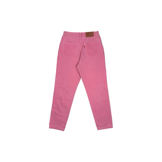 Vintage Levi’s Pink Denim Jeans 901 28w 29l Slim Fit 1980’s