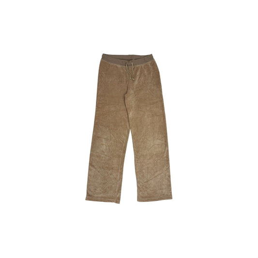 Vintage Ton Sur Ton Velour Joggers Women’s XL Brown