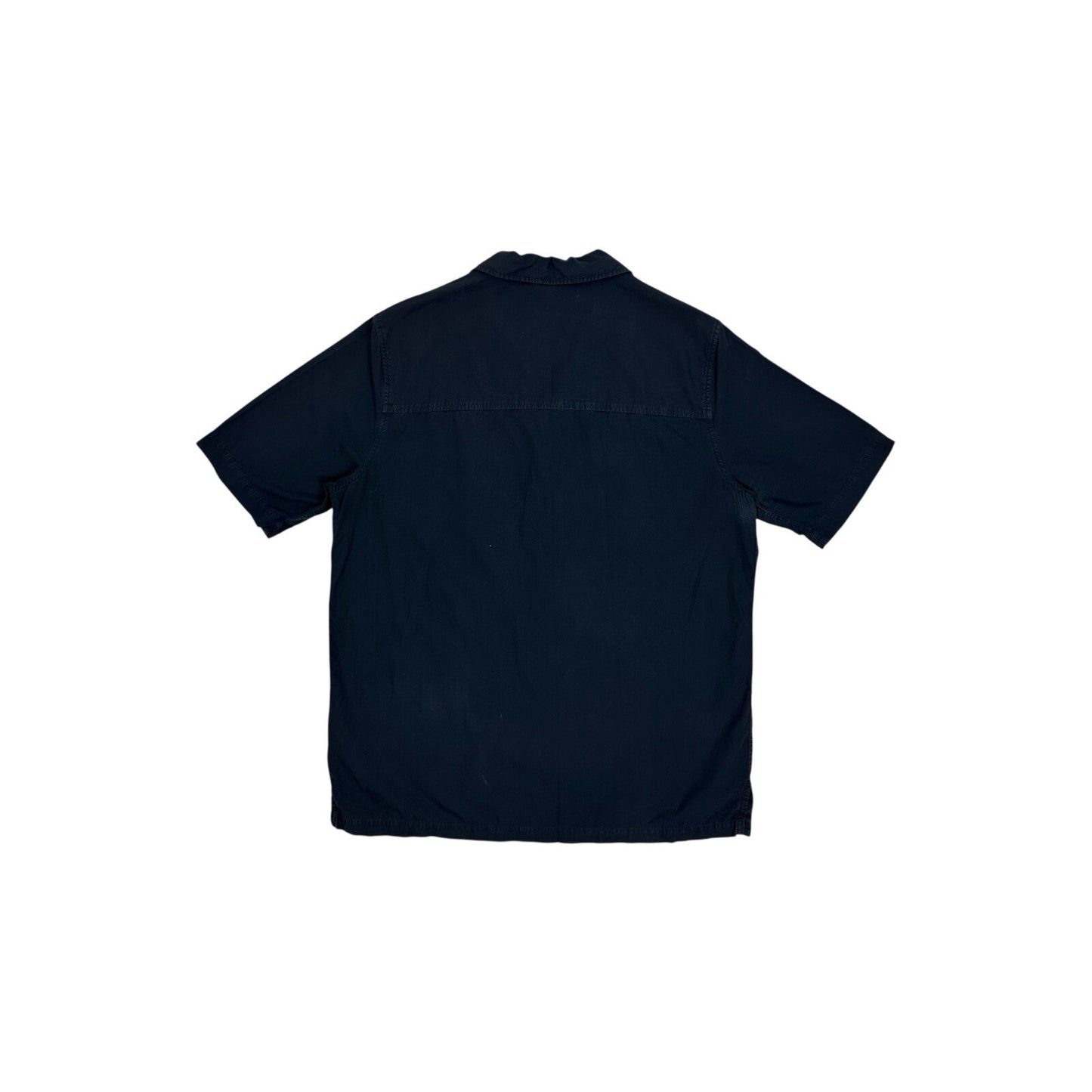 Albam Utility Shirt Men’s Small Navy Blue Made In Portugal