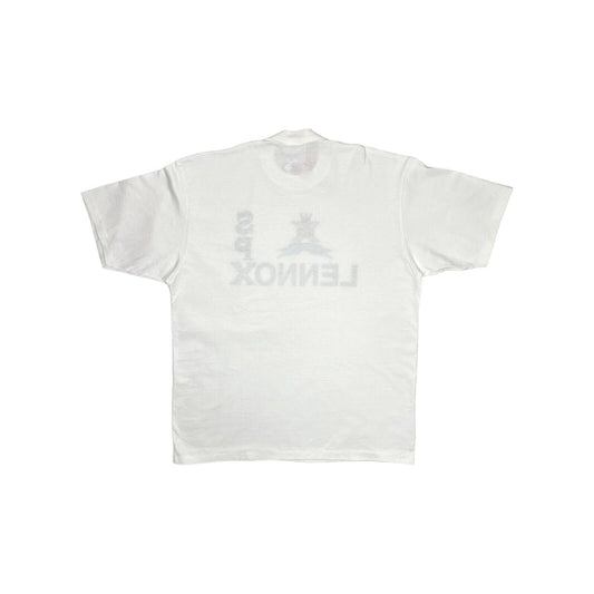 Vintage Lenox Lewis Boxing T-Shirt Mens XL White With Graphic SPX Deadstock