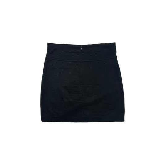 Conte Of Florence Mini Skirt Black 28w 18l Made In Italy