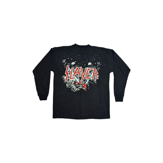 Vintage Slayer T-Shirt Men’s XL Black Long Sleeve Deadstock Divine Intervention