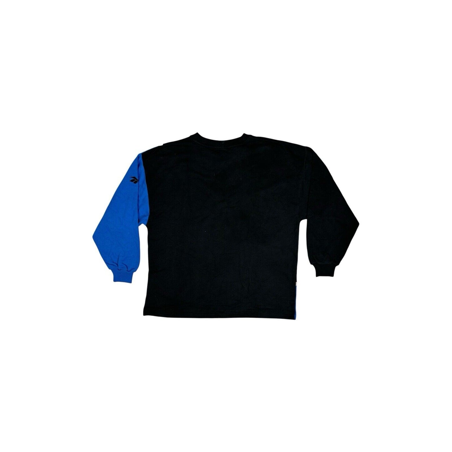 Deadstock Vintage Shaq Reebok Sweater Men’s XL Blue And Black 90s Basketball NBA