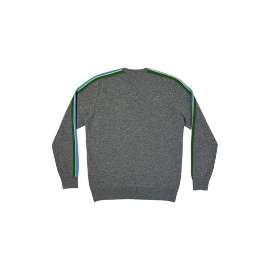 From Future Cashmere Sweater Grey Men’s Medium Line Detail