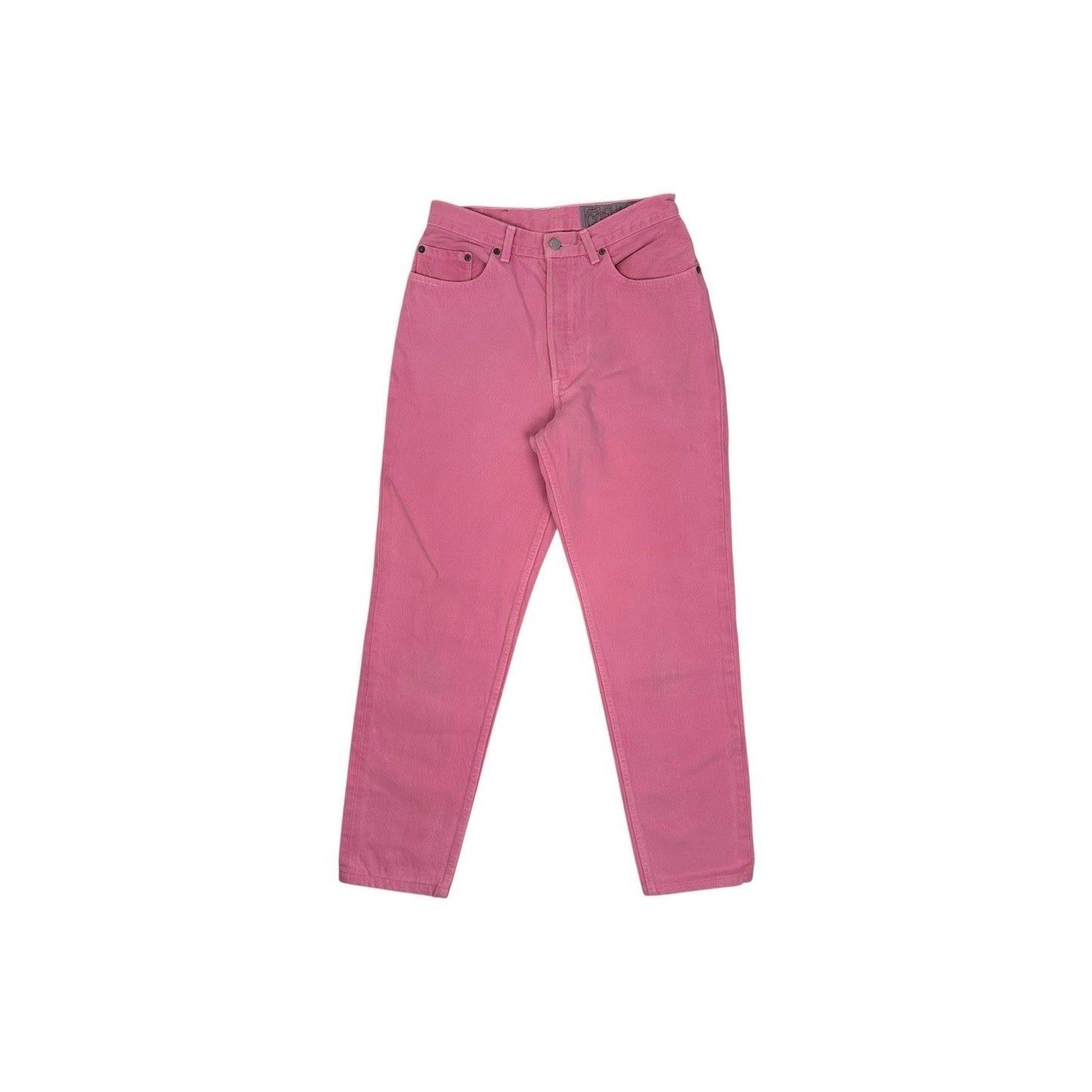 Vintage Levi’s Pink Denim Jeans 901 28w 29l Slim Fit 1980’s