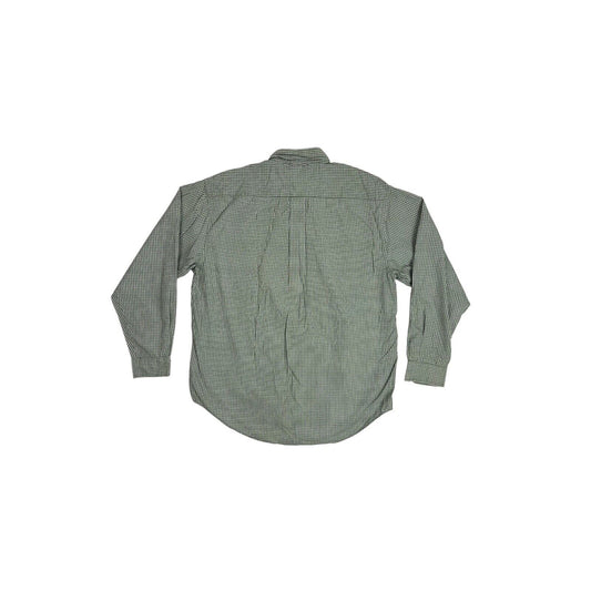 Vintage Tommy Hilfiger Check Shirt Medium Green