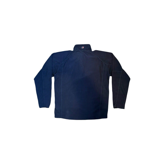 00’s Berghaus Pullover Fleece Navy Blue Men’s Large