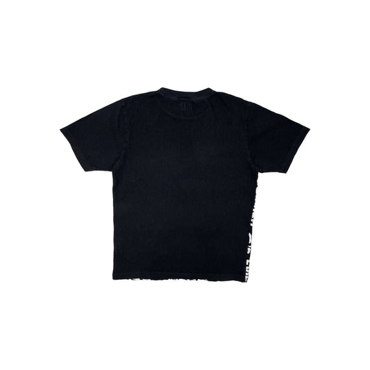 Vintage 00’s Evisu T-Shirt Mens Medium Black All Over Graphic Print