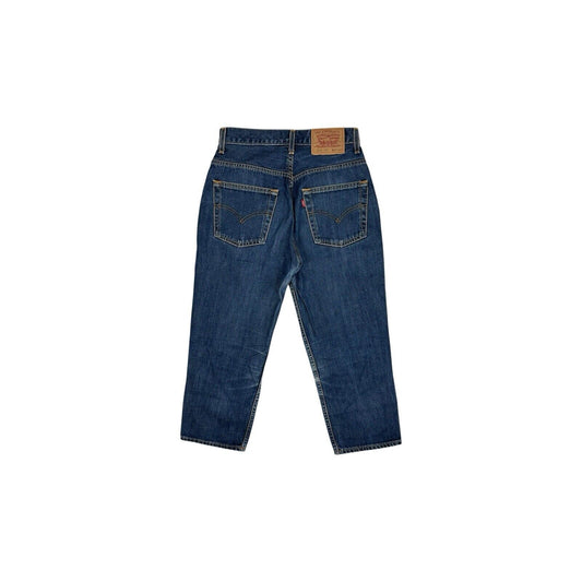 Vintage Levi’s 544 Blue Denim Cropped Jeans 30w 22l Women’s