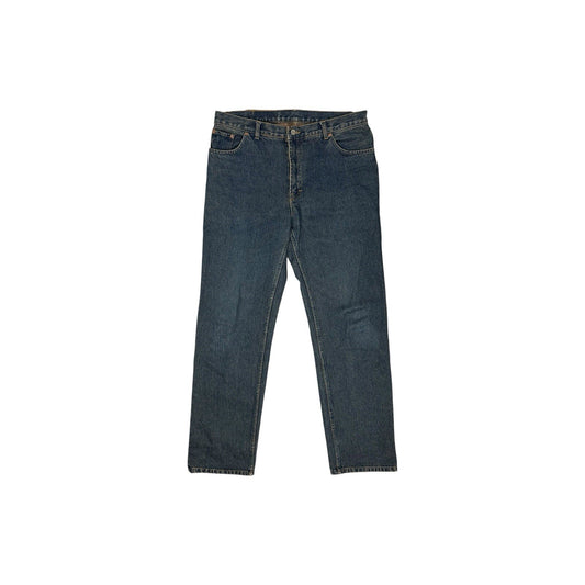 Vintage Levi’s 501 Dark Blue Denim Jeans Men’s 34w 32l Straight Leg