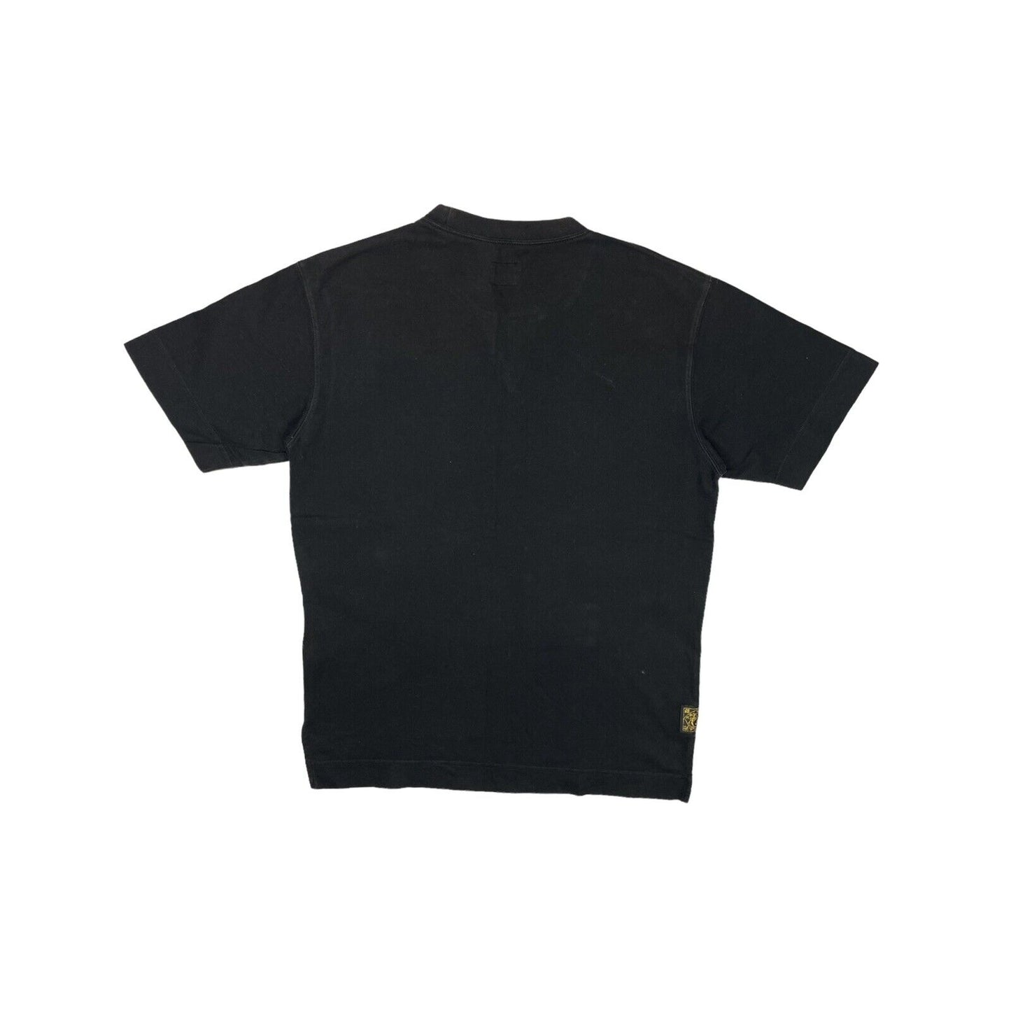00’s Evisu T-Shirt Mens Small Black Embroidered And Graphic Prints