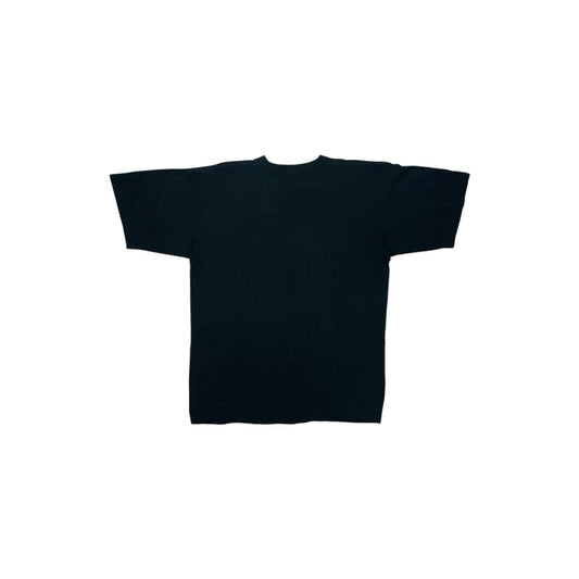 Vintage Leonardo Da Vinci T-Shirt Black Mens XL Vitruvian Man Graphic Print