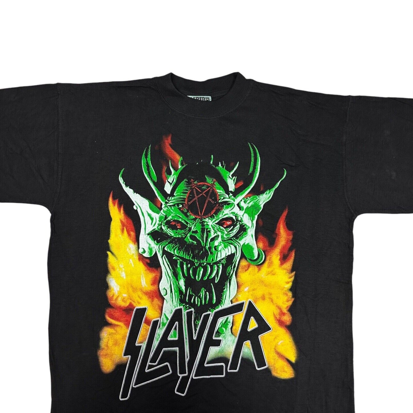 Vintage Slayer T-Shirt Men’s Large Black Long Sleeve Deadstock Root Of All Evil