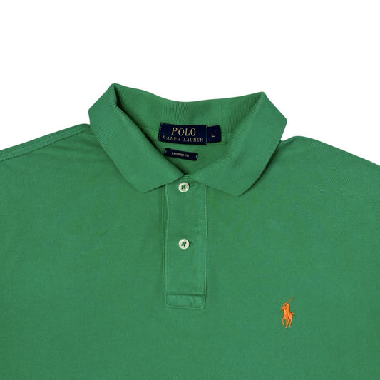 Vintage Polo Ralph Lauren Polo Shirt Men’s Large Green Embroidered 00's Preppy