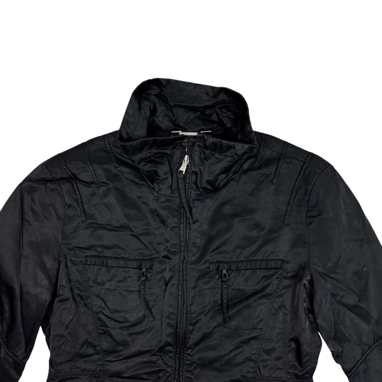 Vintage Trussardi Biker Jacket Women’s Small Black
