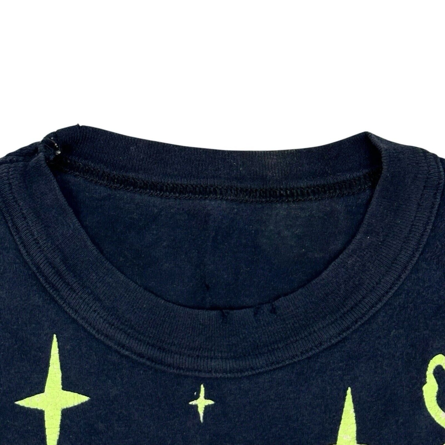 Vintage Space Jam T-Shirt Graphic Print Men’s Small Navy Blue And Red