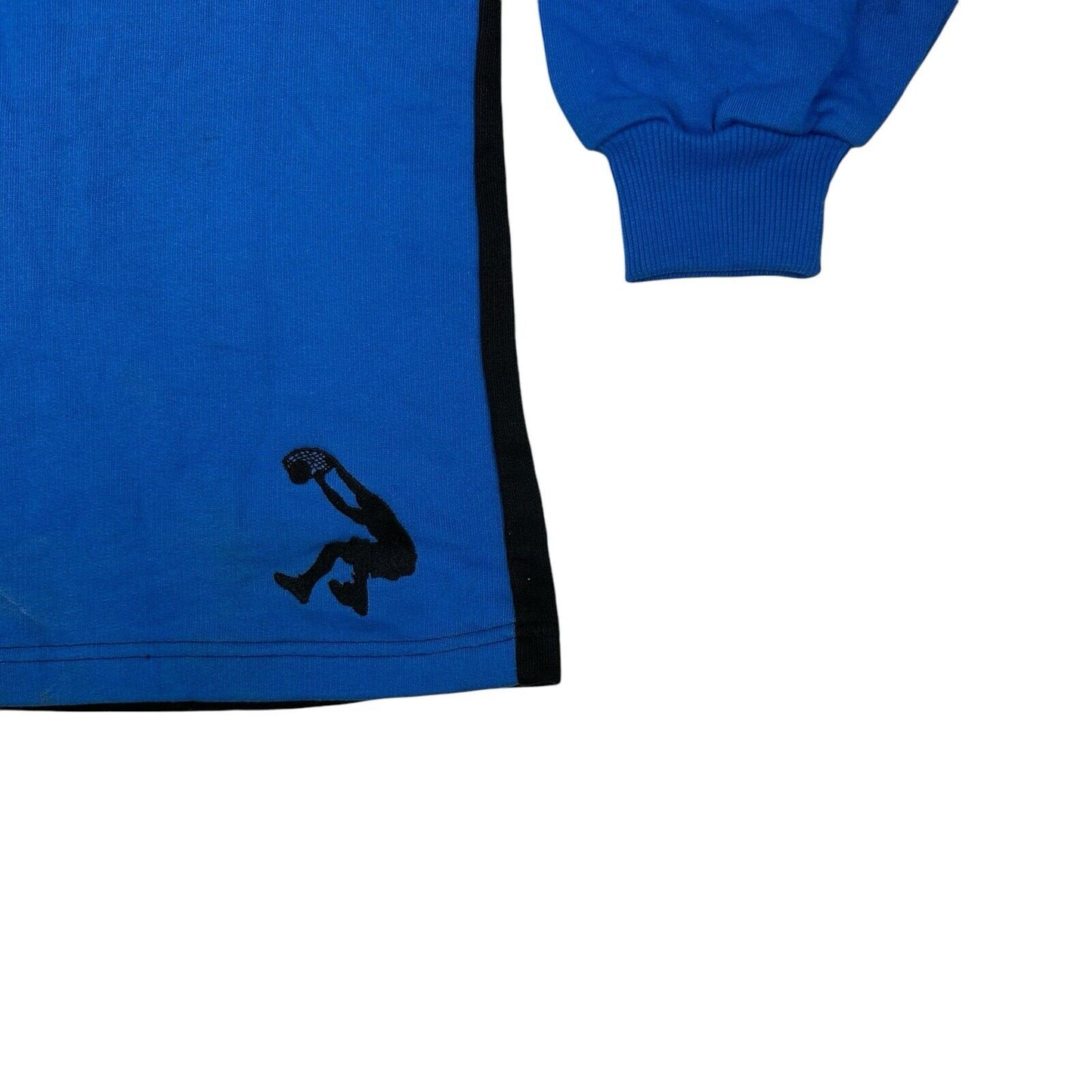 Deadstock Vintage Shaq Reebok Sweater Men’s XL Blue And Black 90s Basketball NBA