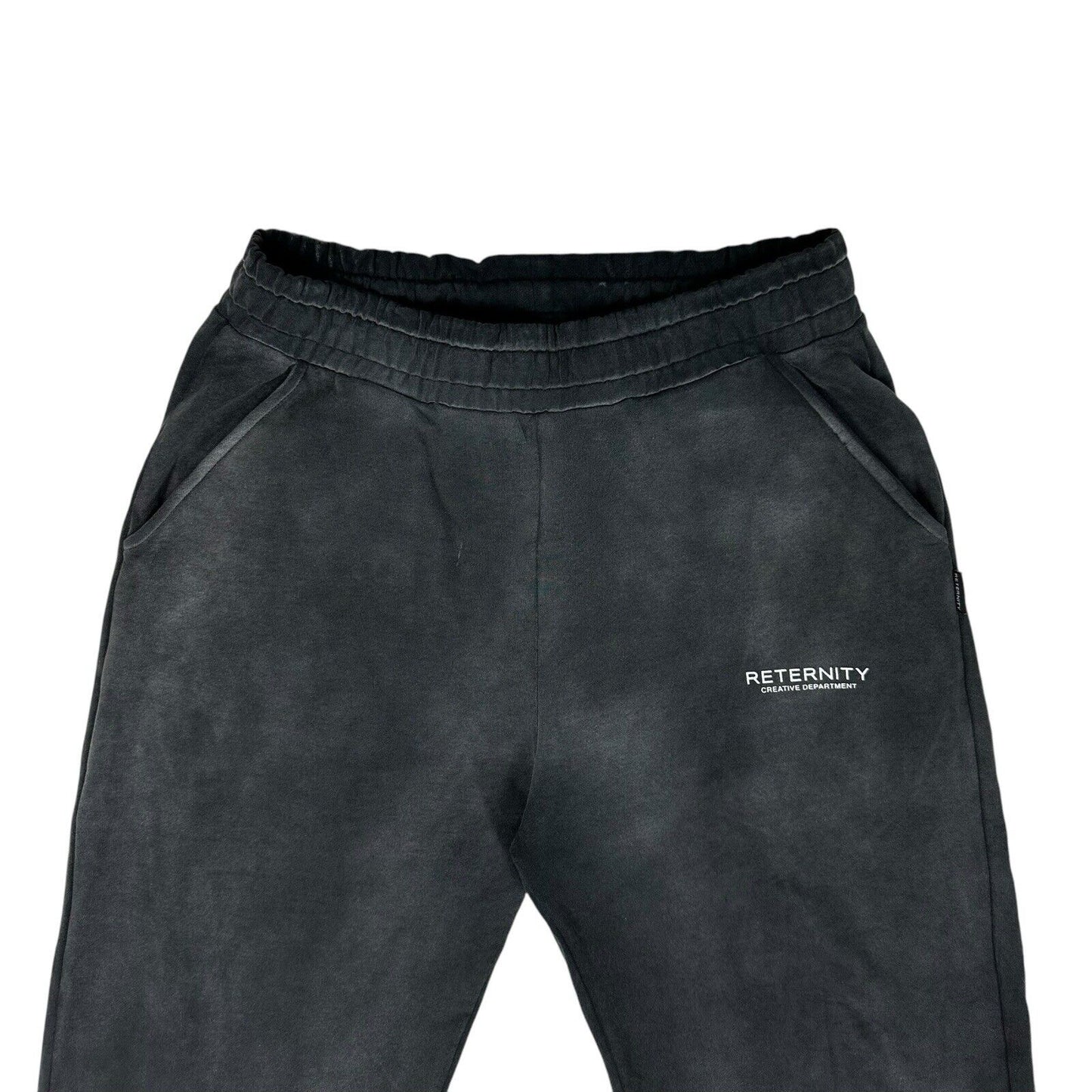 Reternity Sweatpants Faded Black Men’s Large Creative Department Graphic Print
