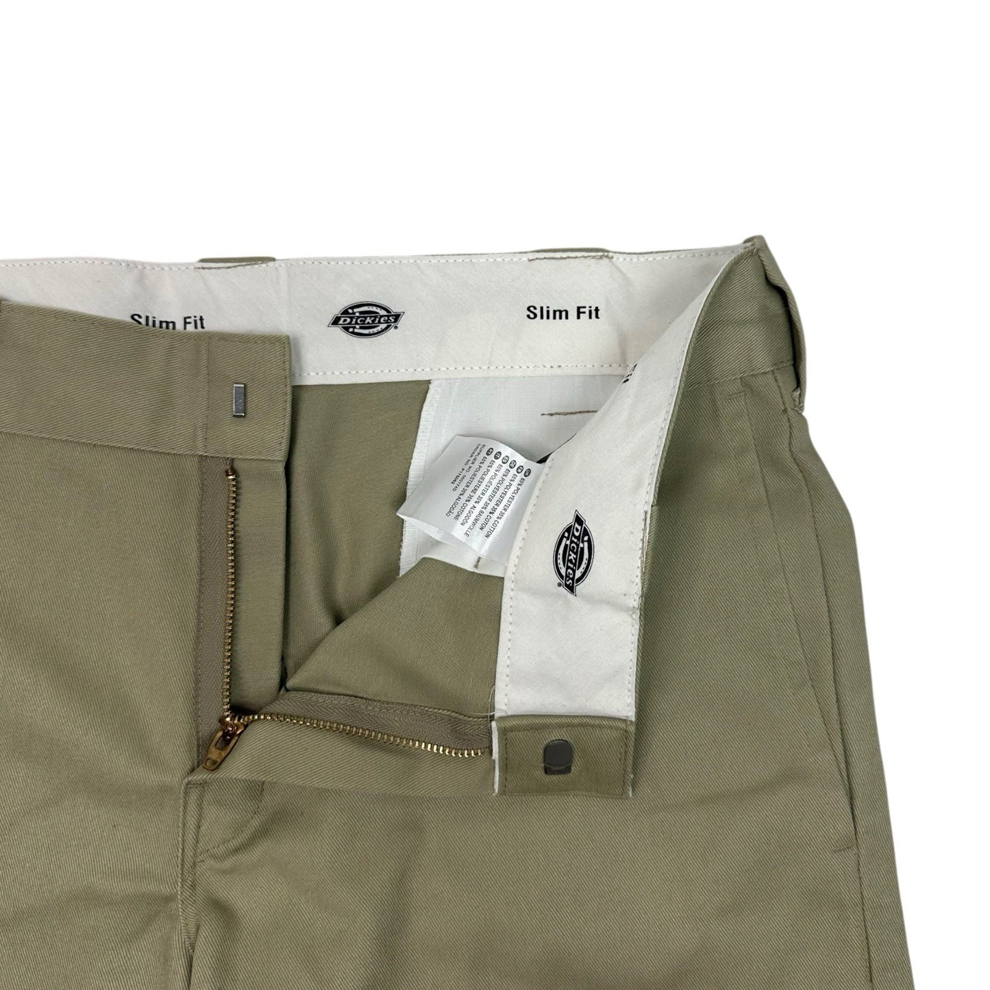 Dickies Beige Chino Shorts Men’s 32w Slim Fit