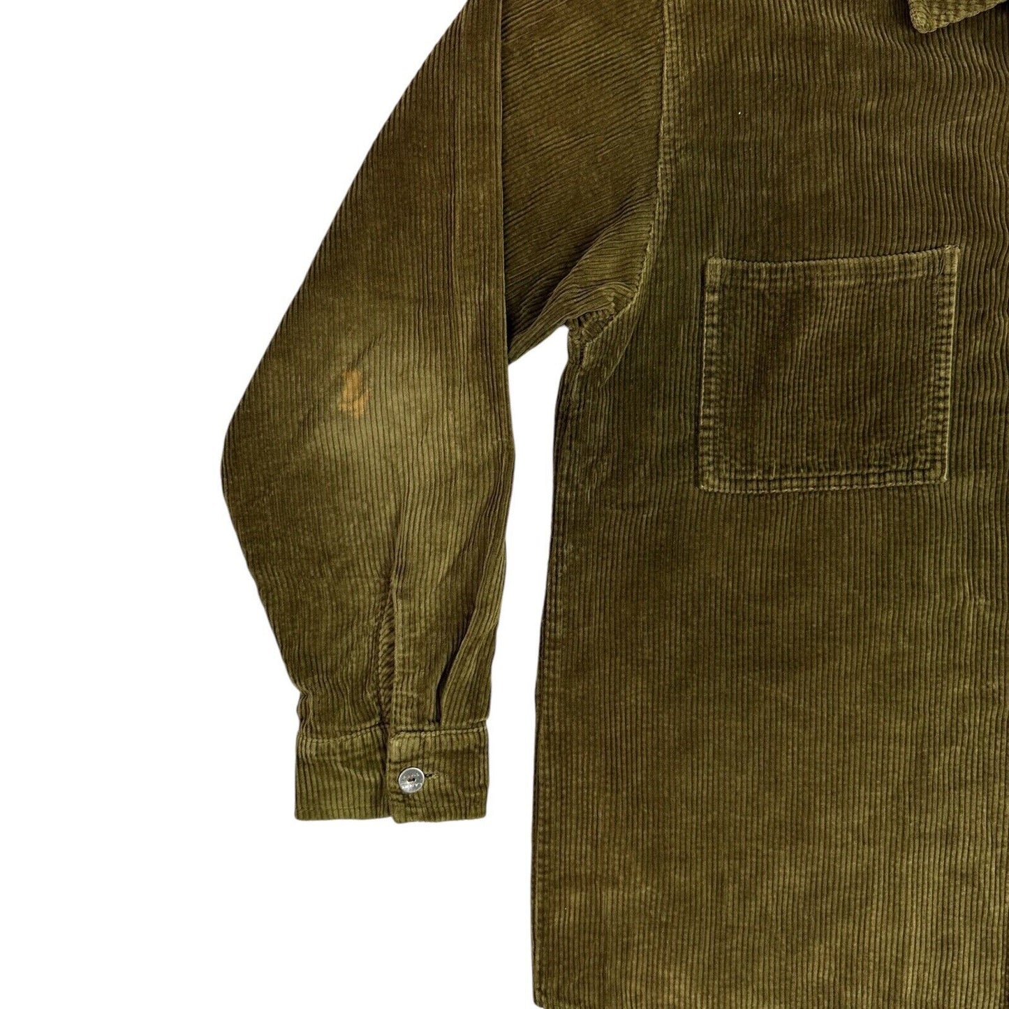 Vintage L.A. Blues Corduroy Shirt Men’s Medium Brown Made In USA