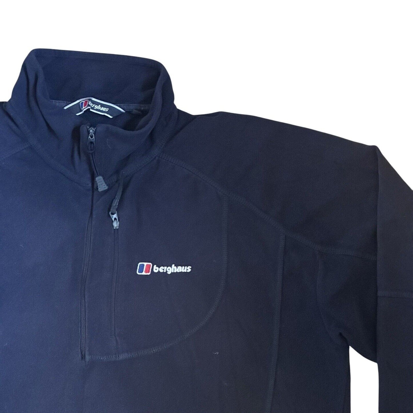 00’s Berghaus Pullover Fleece Navy Blue Men’s Large