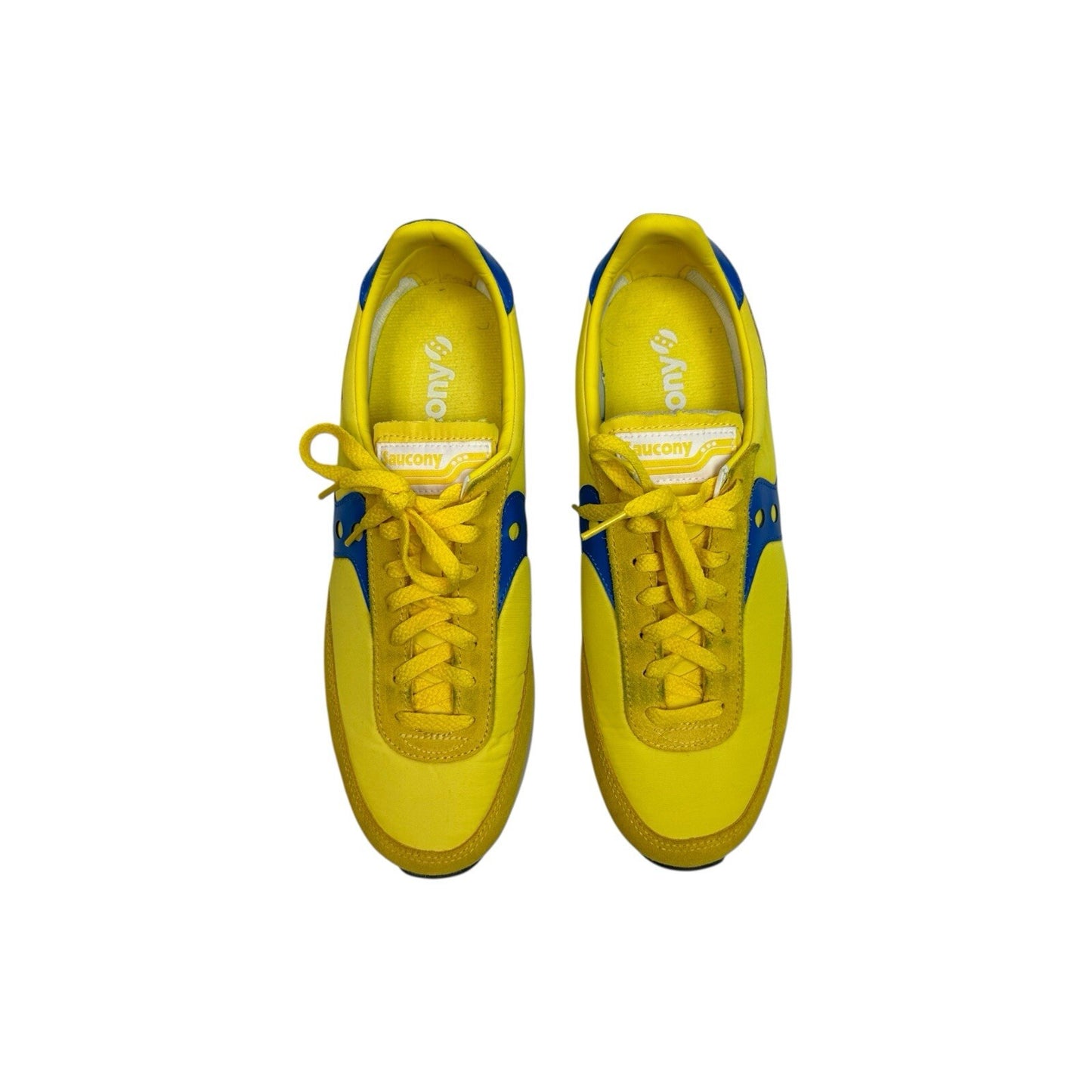 Saucony Trainer 80 Men’s UK10 Yellow And Blue