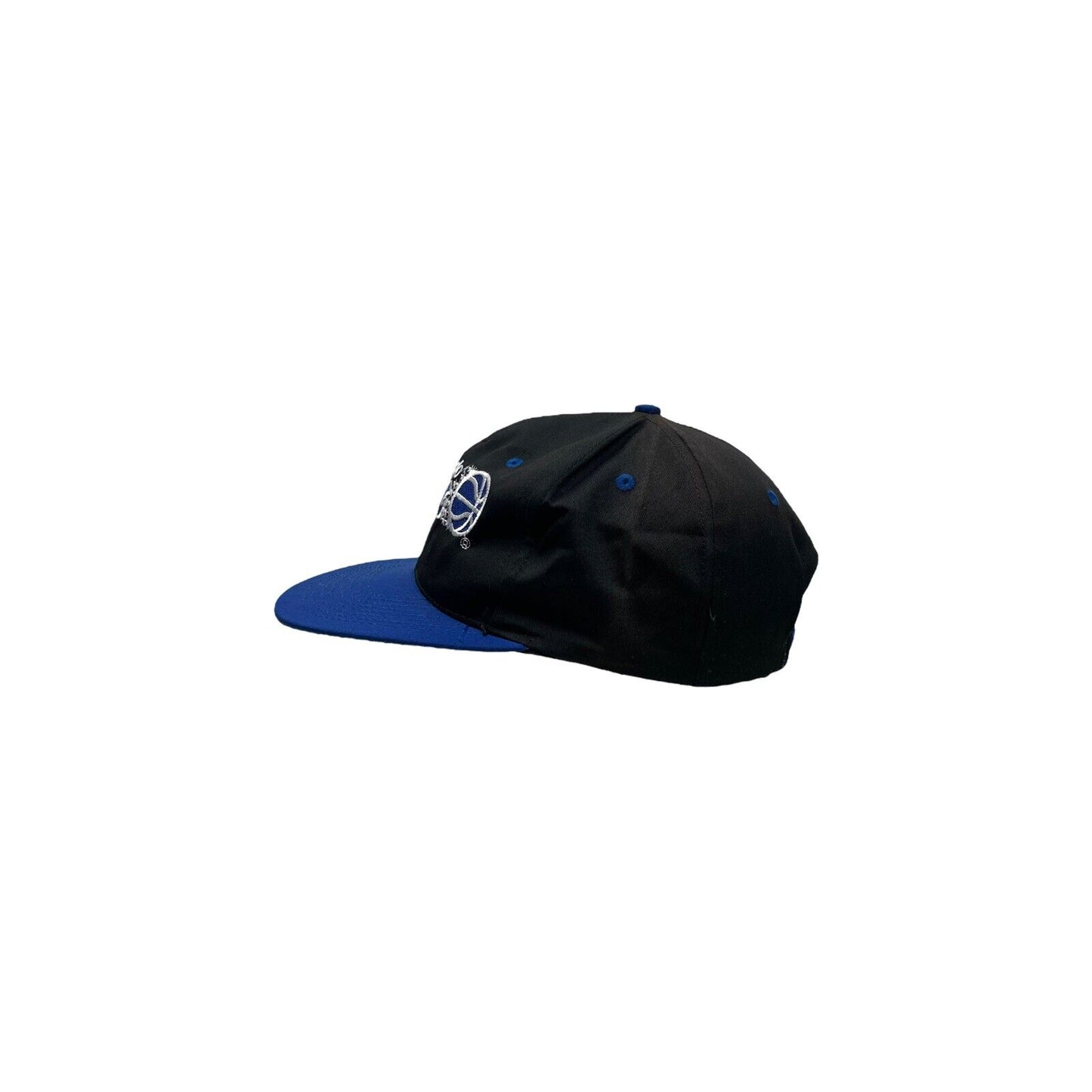 Vintage Orlando Magic Snapback Cap Embroidered Blue And Black NBA