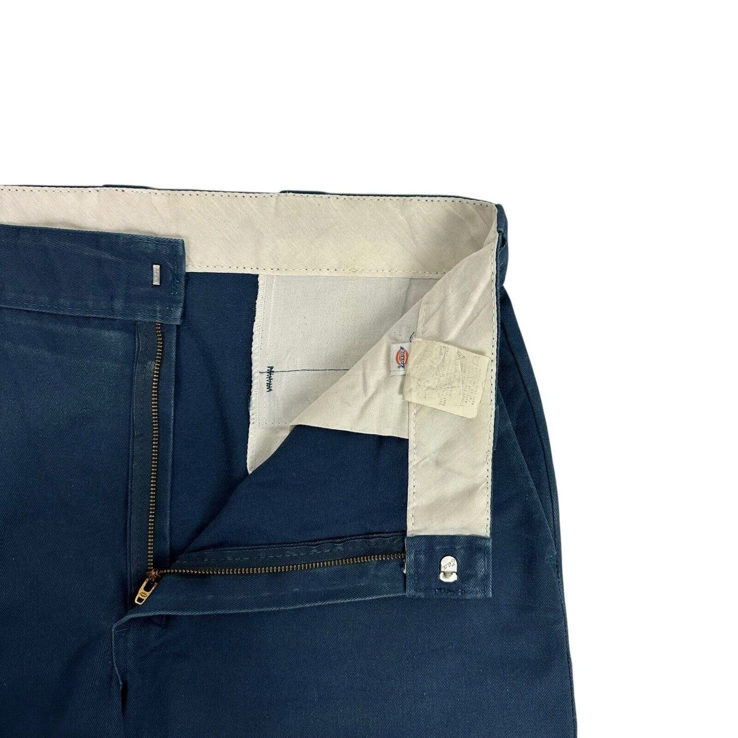 Vintage Dickies 874 Chino Trouser Mens 36w 29l Navy Blue