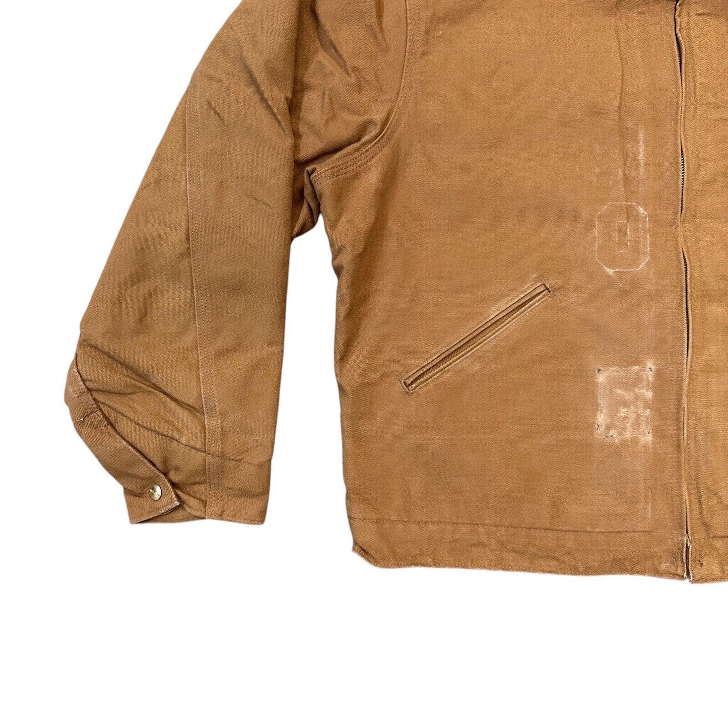 00’s Carhartt Detroit Jacket Men’s XL Brown Blanket Lined